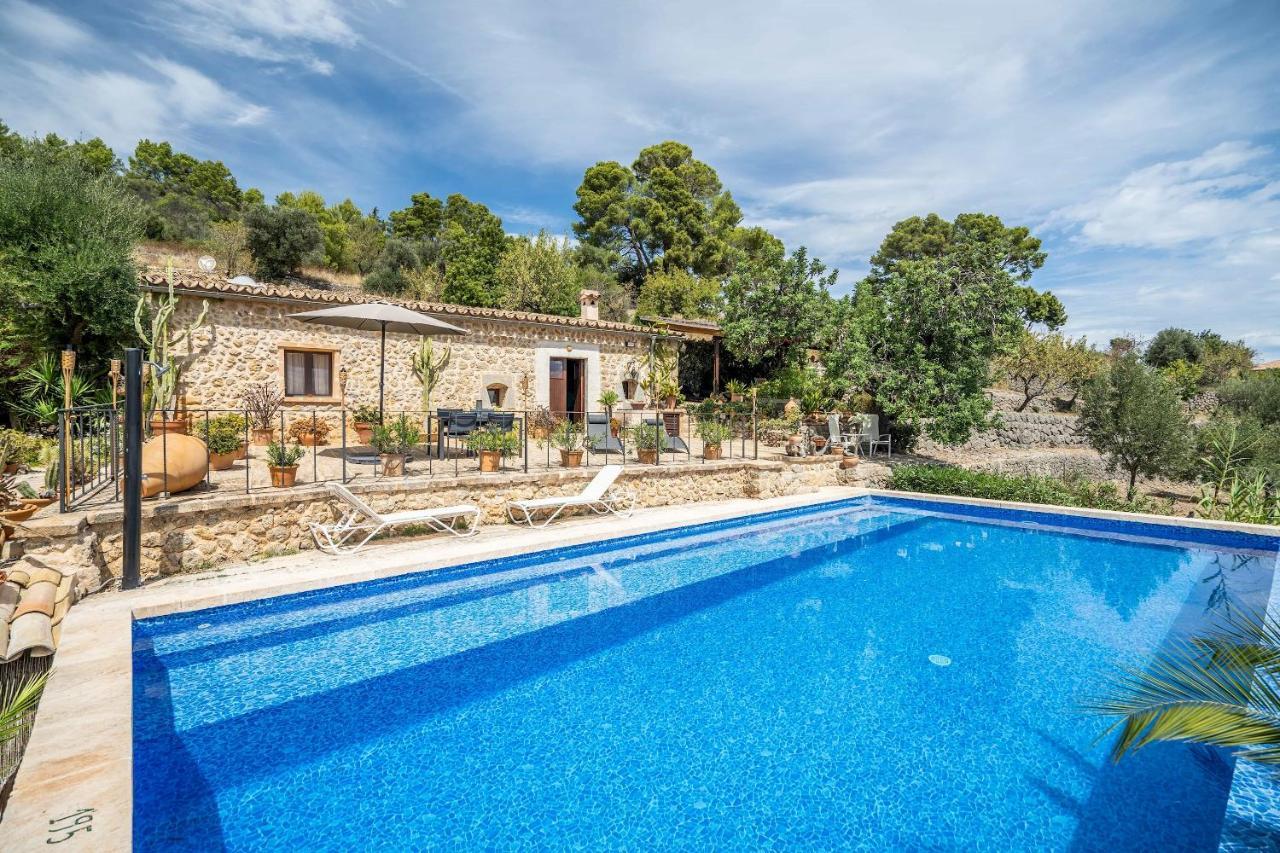 Can Pulit - Finca Romantica Para 2 Con Piscina Y Vistas En Selva  Exterior foto