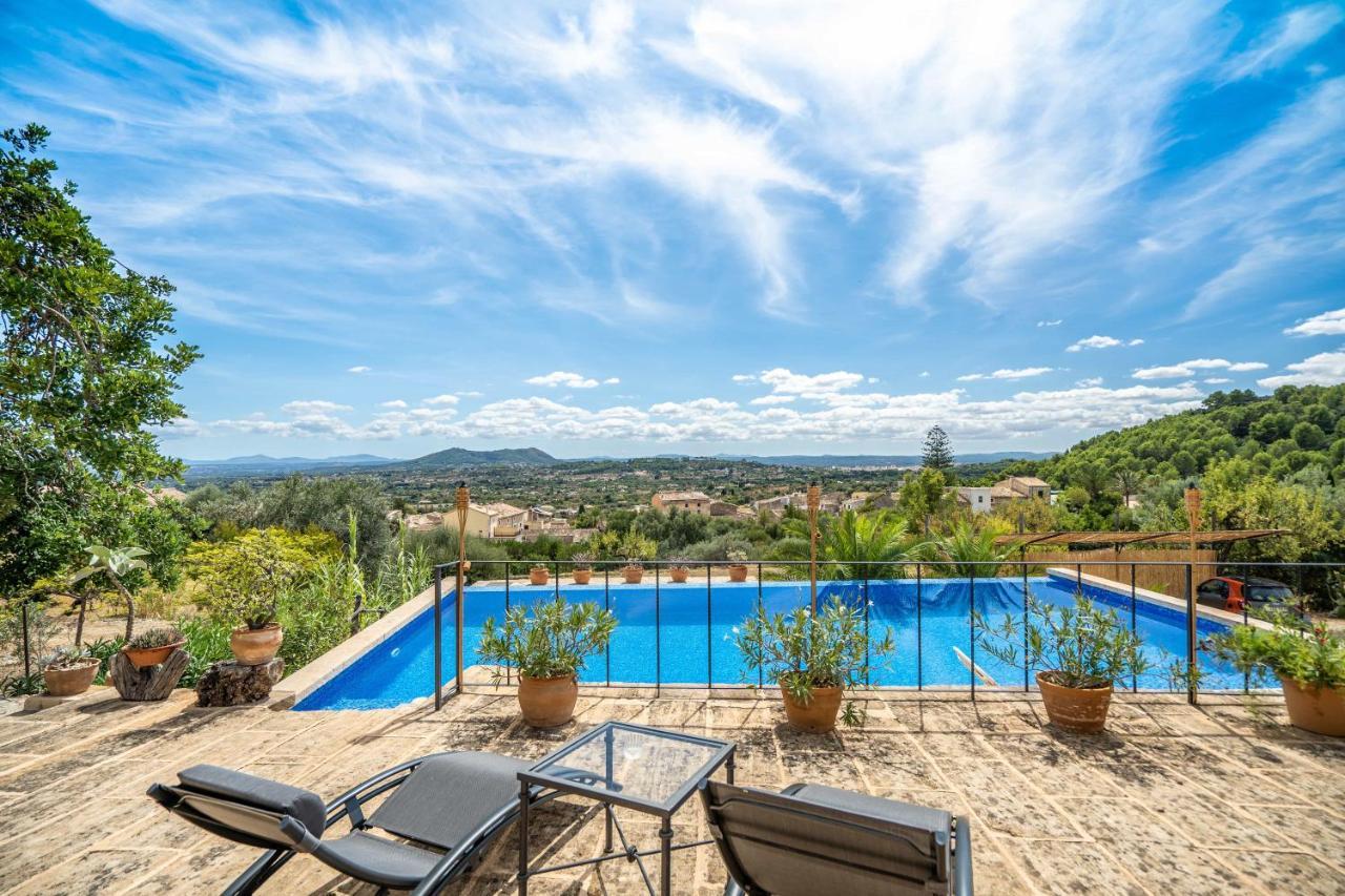 Can Pulit - Finca Romantica Para 2 Con Piscina Y Vistas En Selva  Exterior foto